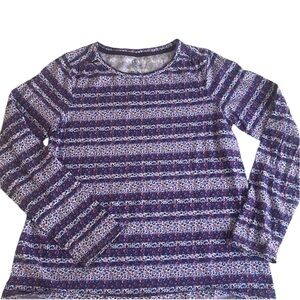 🟡Girls long sleeve shirt size L 14 brand Lands end